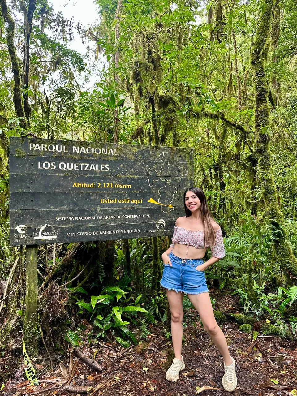 Darling en Los Quetzales, Costa Rica